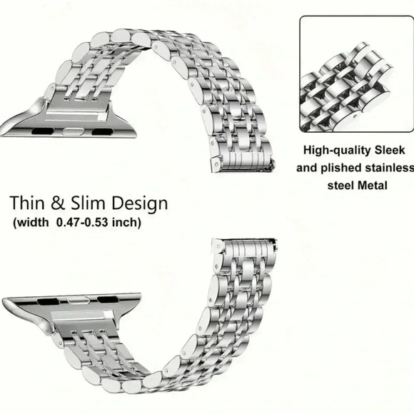 Stainless Steel Watchband for Apple Watch - Picture 3 of 5